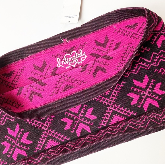 Free People NWT Fair Isle Bandeau XS/S  M/L - Picture 2 of 3